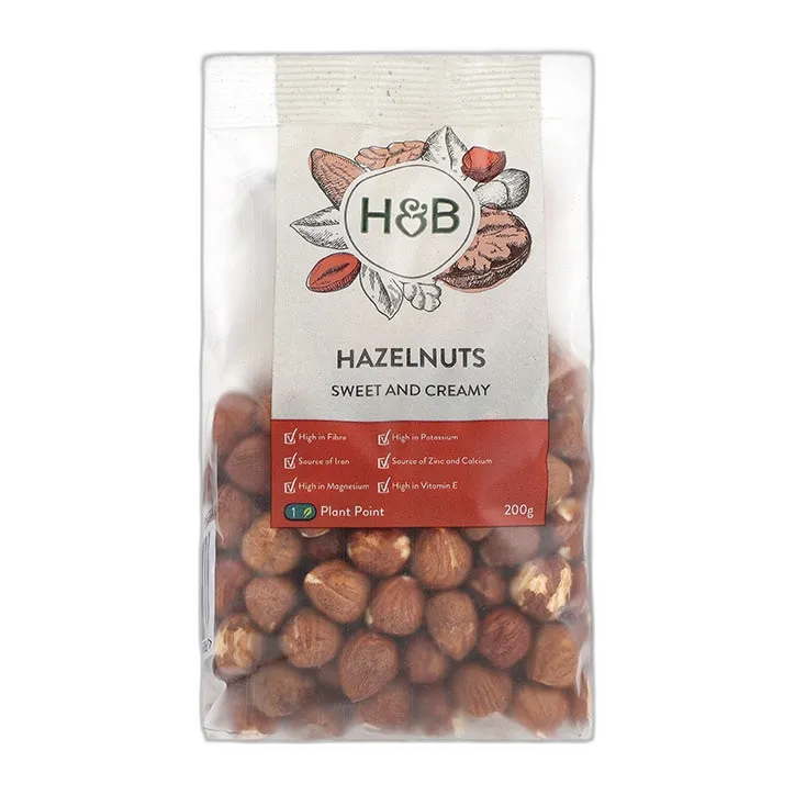 Hazelnuts category product example